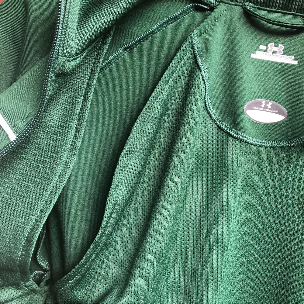 Under Armour Jacket Forrest Green Women’s Size Small —#026 - Picture 7 of 11